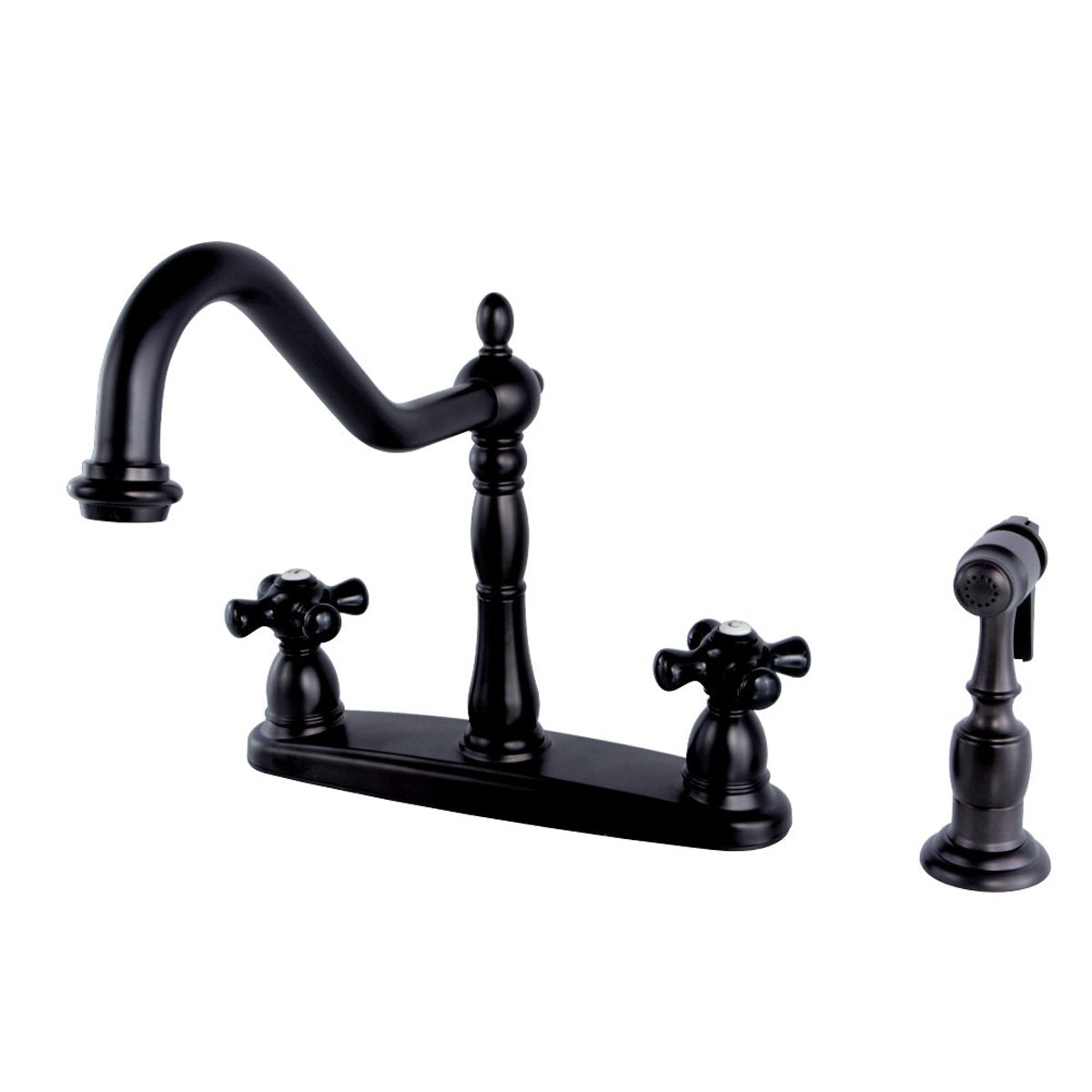 Kingston Brass Duchess Centerset 4-Hole Kitchen Faucet