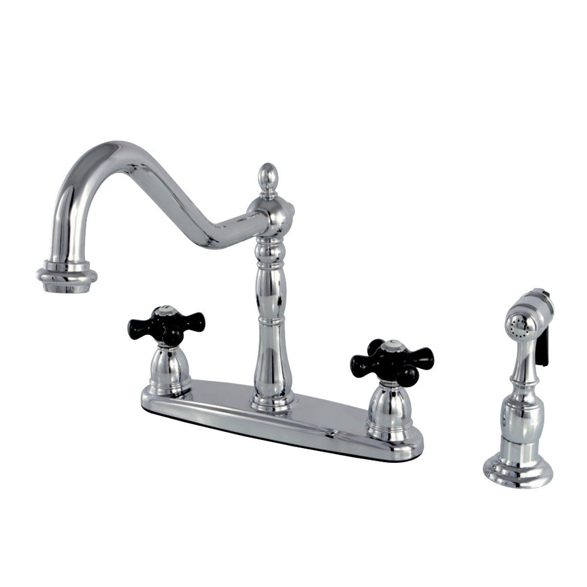 Kingston Brass Duchess Centerset 4-Hole Kitchen Faucet