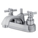 Kingston Brass KS4261EX 4-Inch Centerset Bathroom Faucet in Polished Chrome-DirectSinks