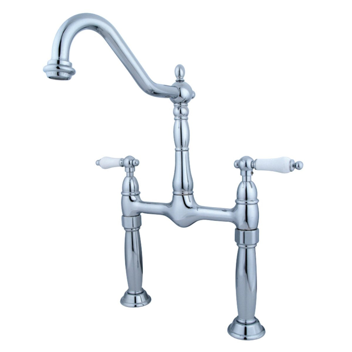 Kingston Brass Victorian Lever-Handle Vessel Sink Faucet