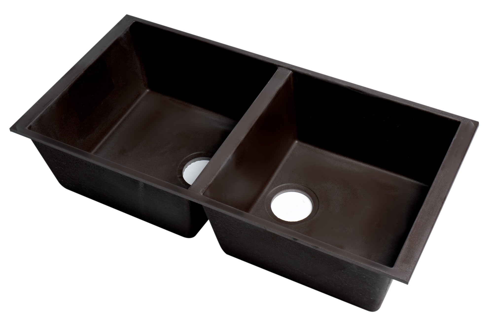 Alfi Brand 34" Undermount Double Bowl Granite Composite Kitchen Sink-DirectSinks