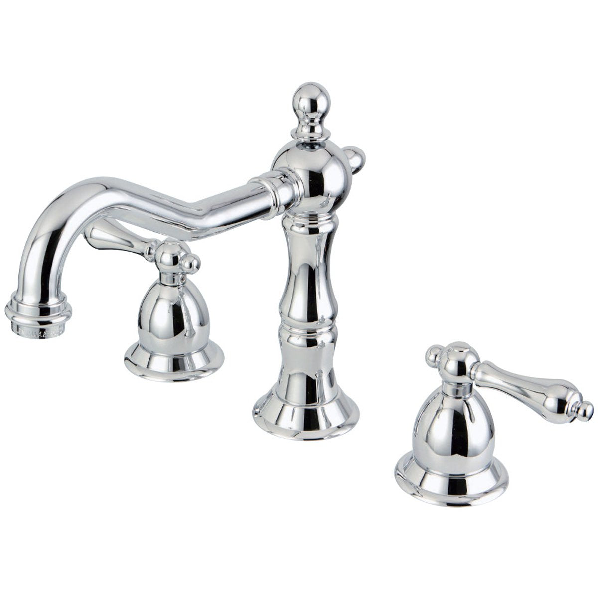 Kingston Brass Vintage Three-Hole 8 to 16-Inch Widespread Bathroom Faucet-DirectSinks