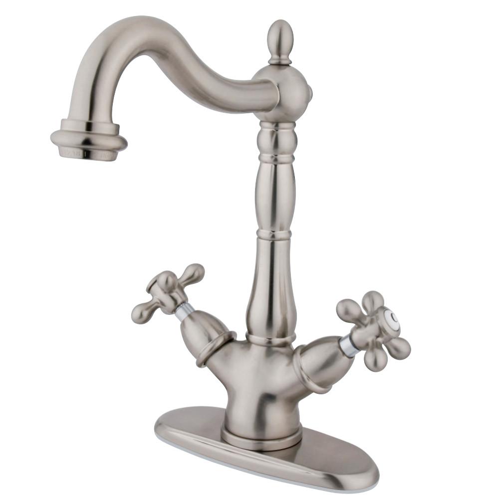 Kingston Brass Heritage Vessel Sink 2-Handle Faucet