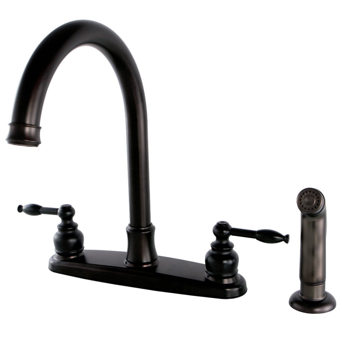 Kingston Brass Knight Centerset Kitchen Faucet