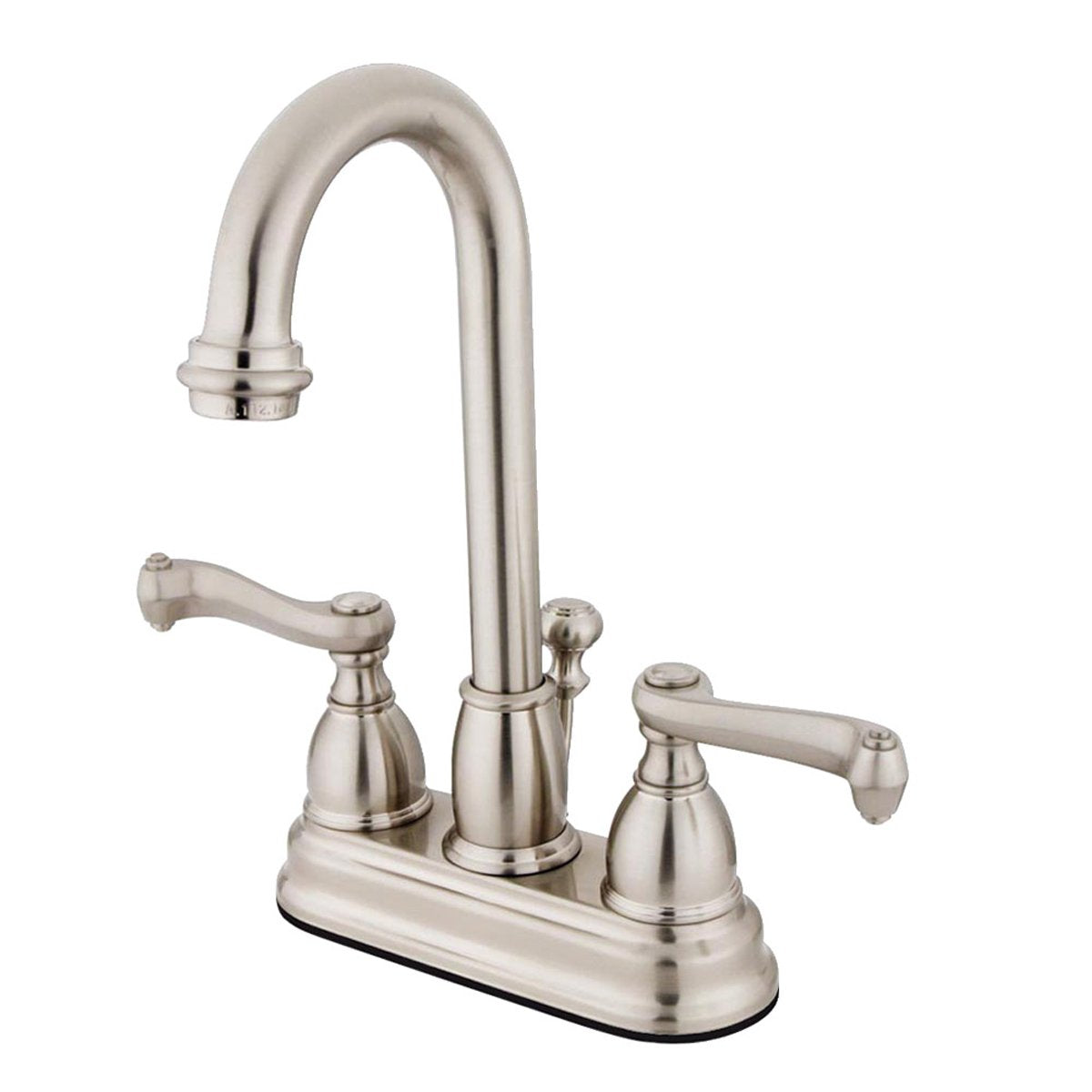 Kingston Brass Royale 4-Inch Centerset Deck Mount Bathroom Faucet