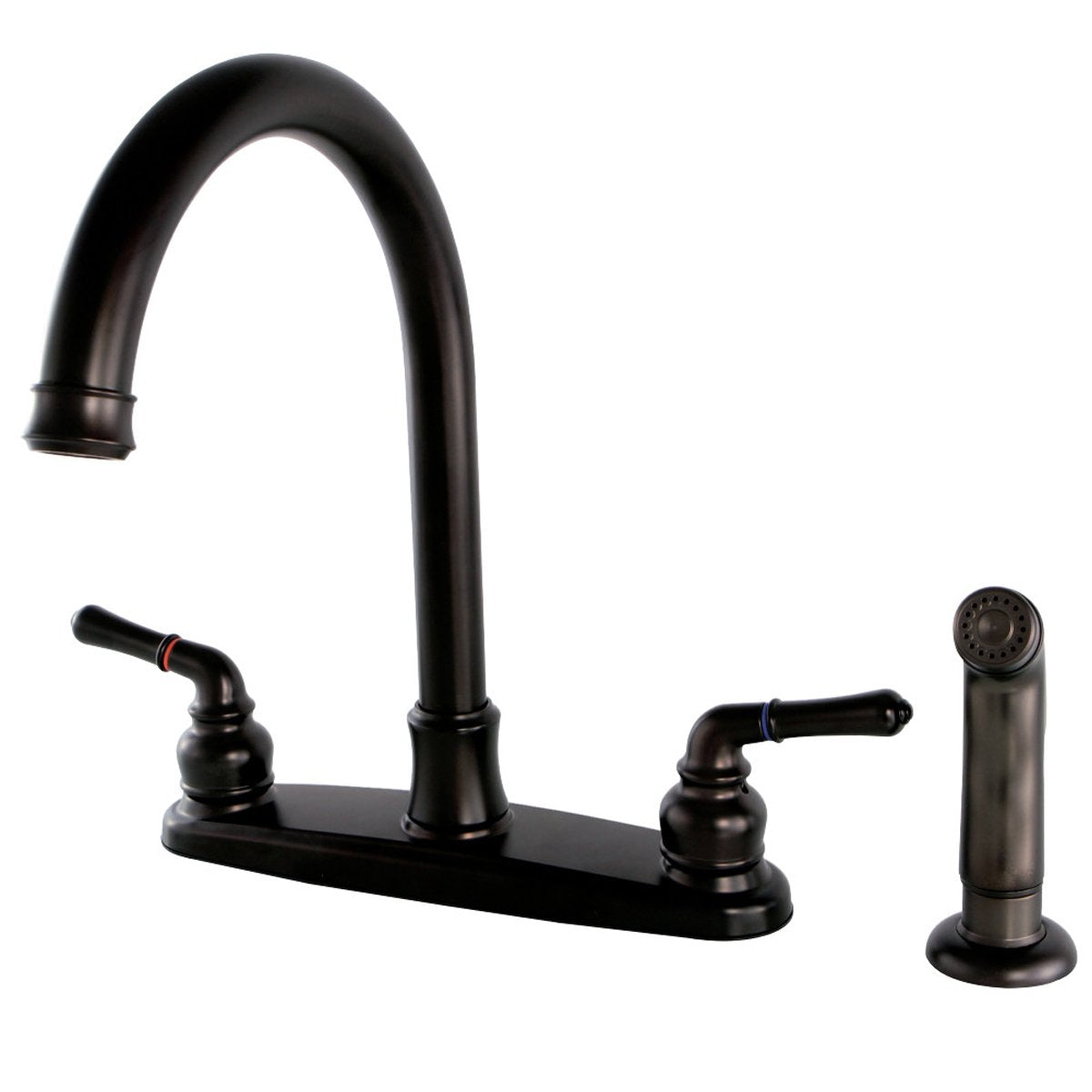 Kingston Brass Naples Centerset Kitchen Faucet