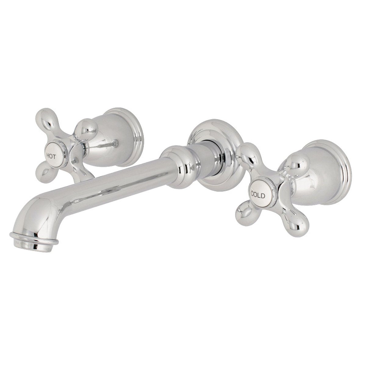 Kingston Brass 8-Inch Center Wall Mount Bathroom Faucet — DirectSinks