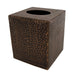 Premier Copper Products Small Hand Hammered Copper Tissue Box Cover-DirectSinks