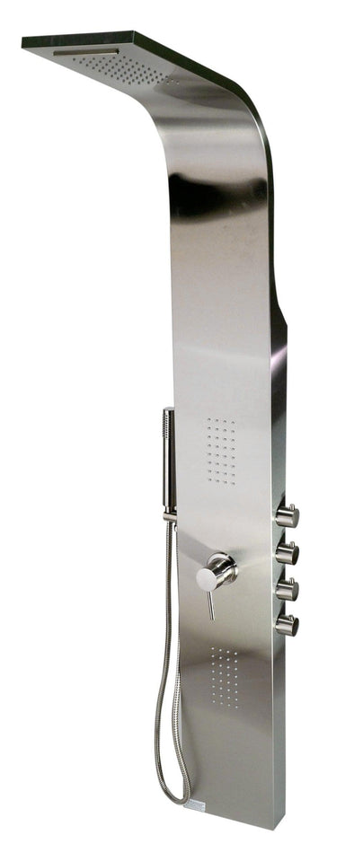 Alfi Brand ABSP30 Modern Stainless Steel Shower Panel with 2 Body Sprays-DirectSinks