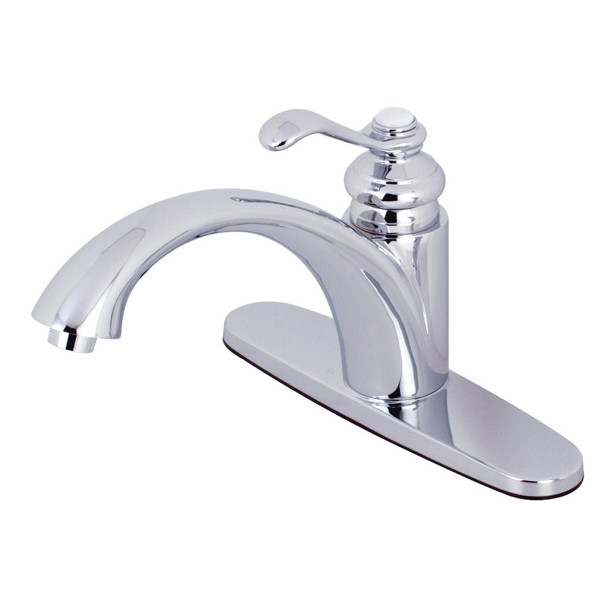 Kingston Brass KS6571TPLLS Single-Handle Kitchen Faucet in Polished Chrome