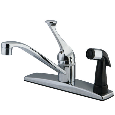 Kingston Brass KB0573 8-Inch Centerset Kitchen Faucet in Polished Chrome-DirectSinks