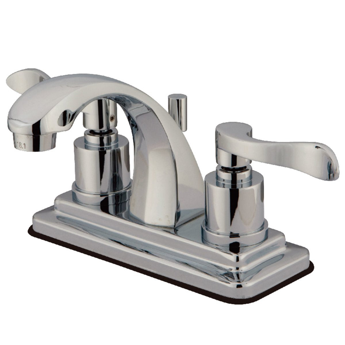 Kingston Brass NuWave 4-Inch Centerset Bathroom Faucet