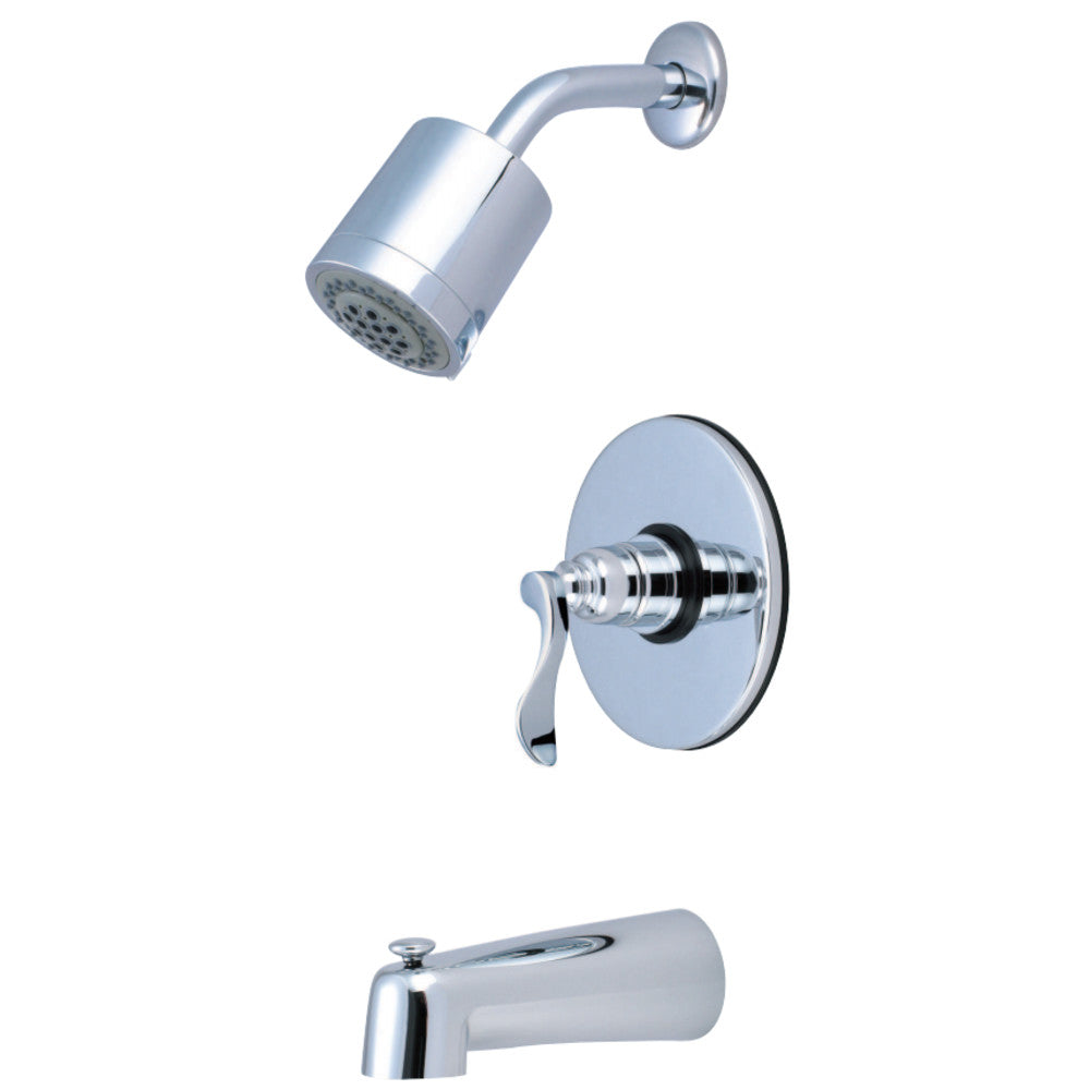 Kingston Brass NuWave French Tub and Shower Faucet with Single Handle
