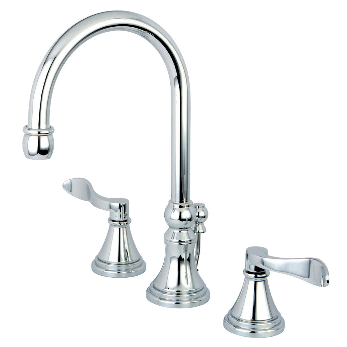 Kingston Brass NuFrench 8-Inch Widespread Bathroom Faucet