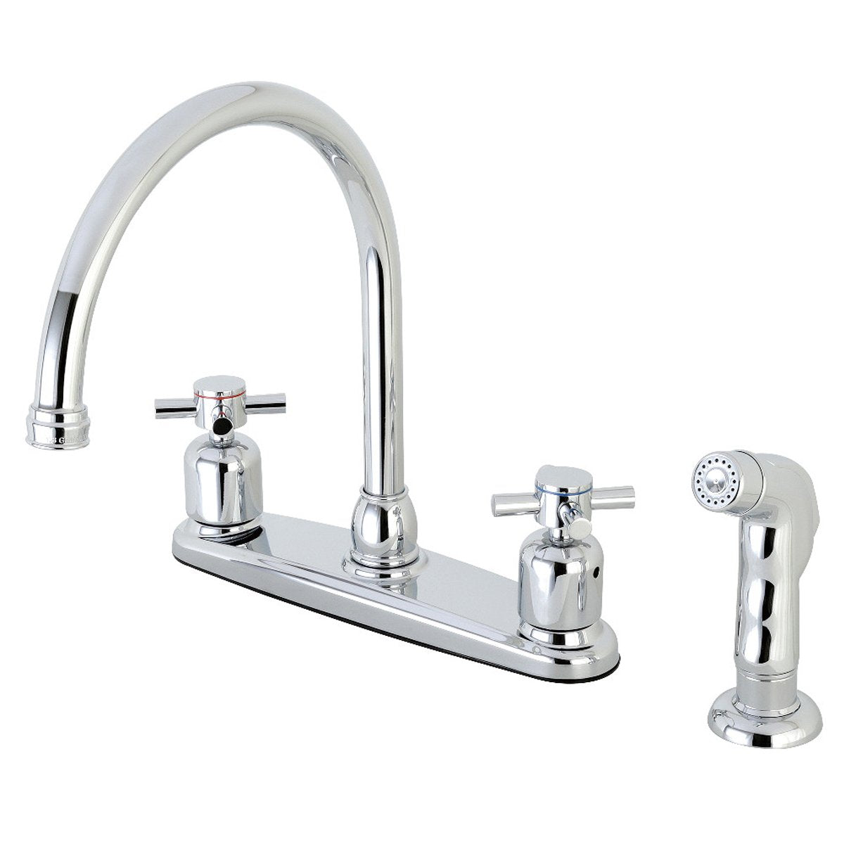 Kingston Brass Concord Deck Mount Centerset Kitchen Faucet