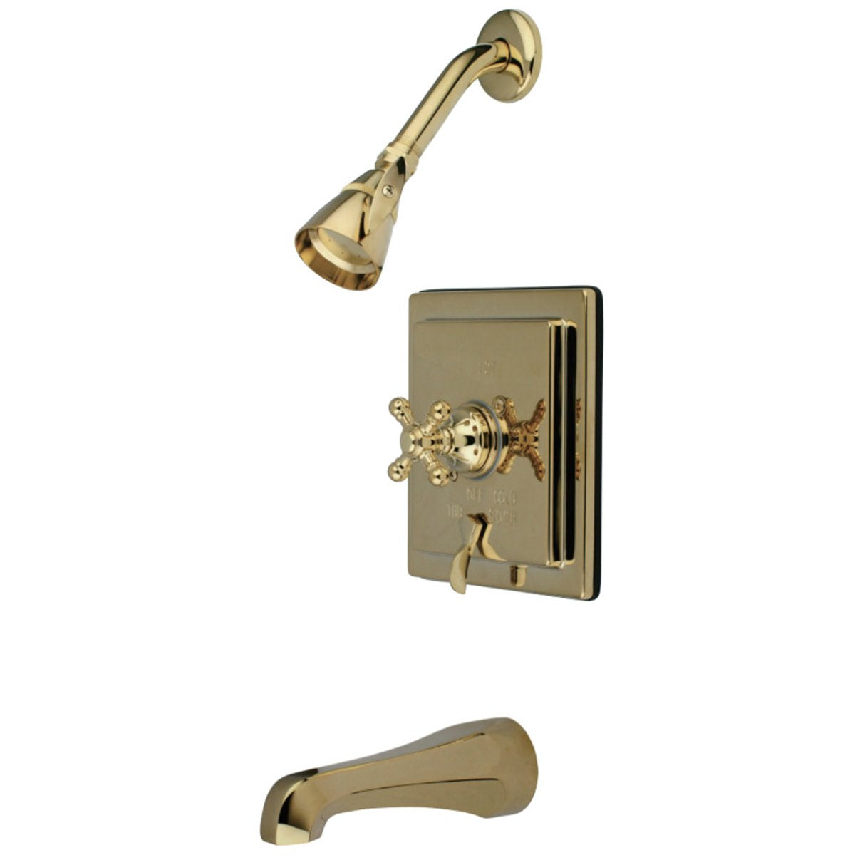 Kingston Brass English Vintage Tub and Shower Faucet with Diverter
