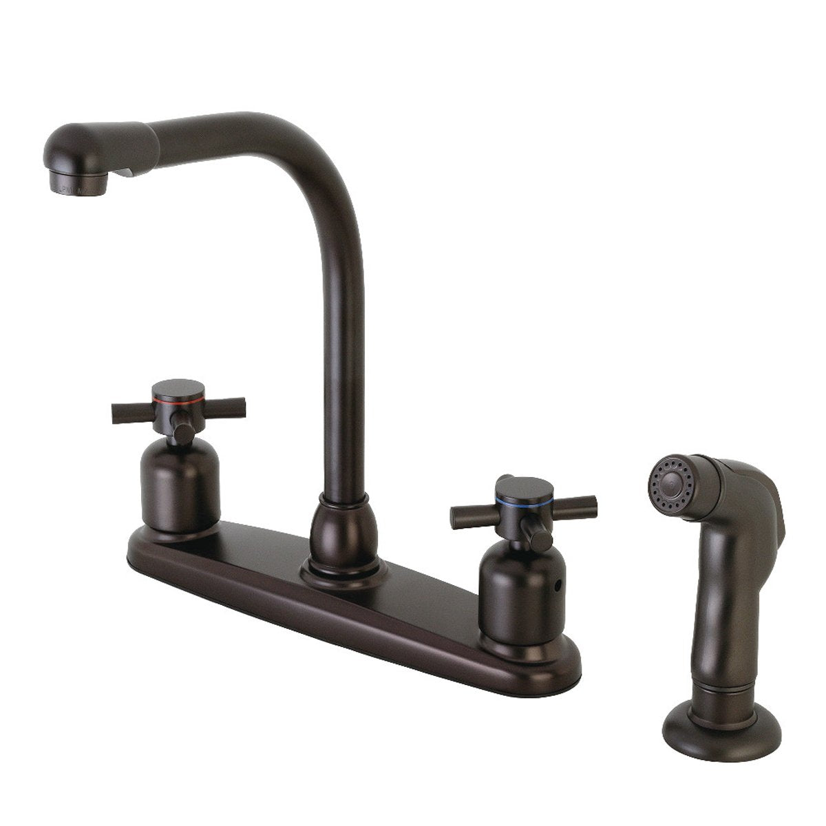 Kingston Brass Concord Centerset 4-Hole Kitchen Faucet