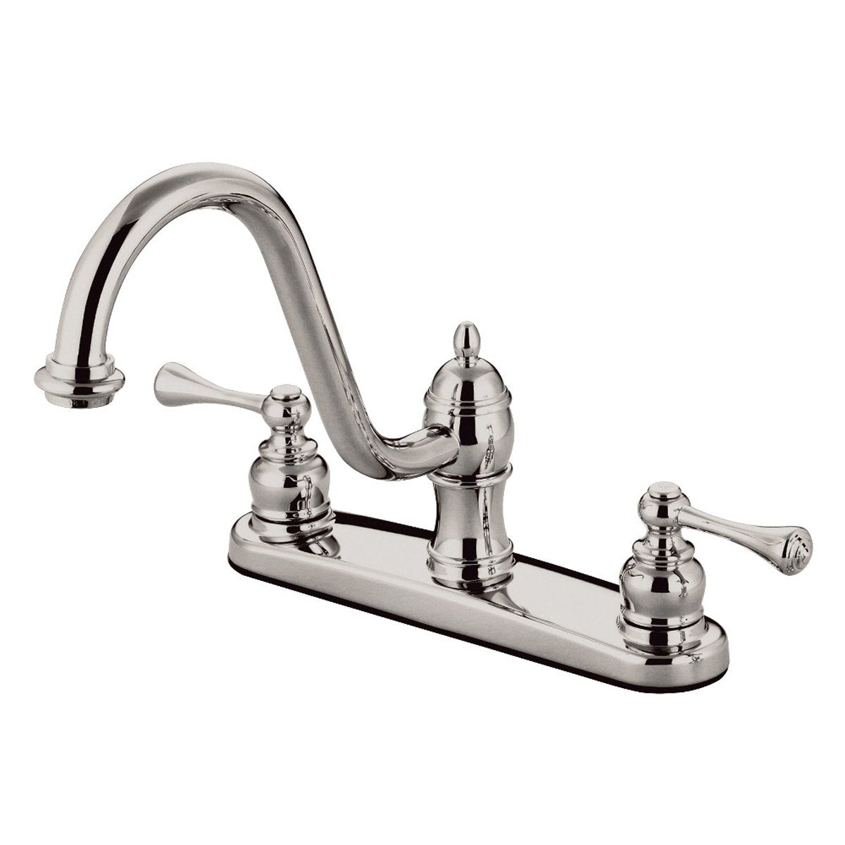 Kingston Brass Restoration 8-Inch Centerset Kitchen Faucet