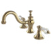 Kingston Brass Wilshire 8" Widespread Bathroom Faucet-DirectSinks