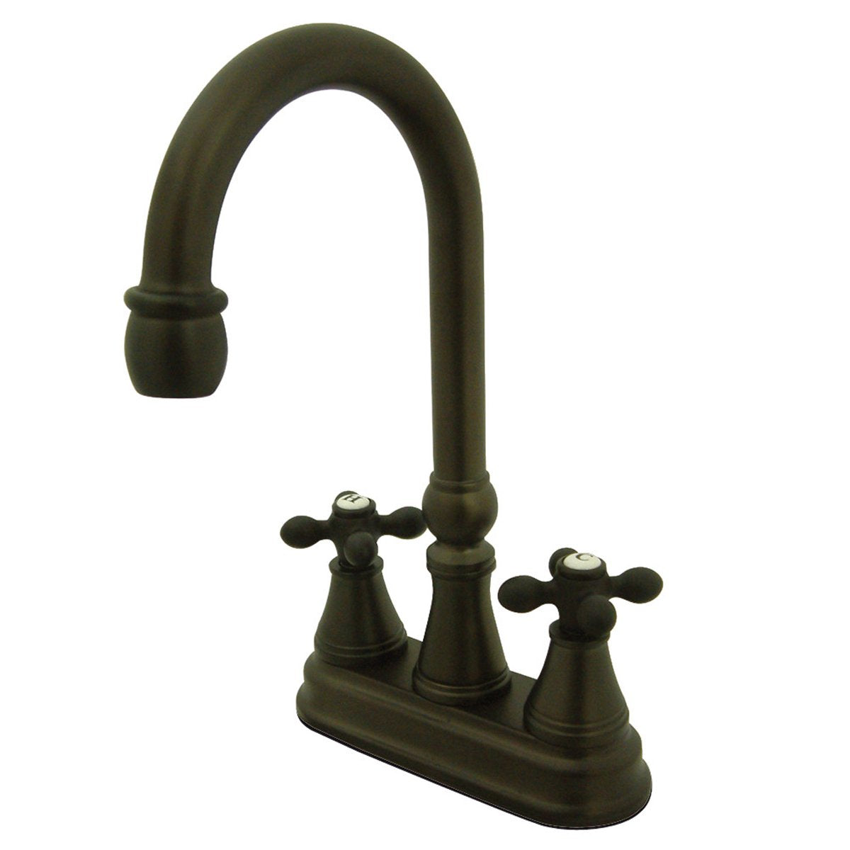 Kingston Brass Victorian Deck Mount Bar Faucet-DirectSinks