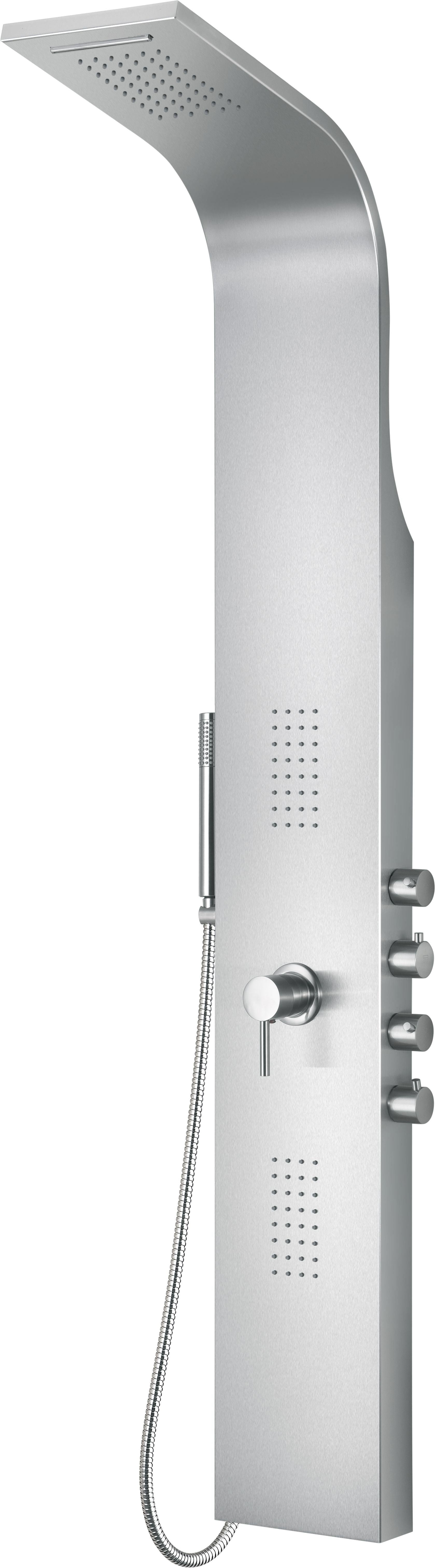 Alfi Brand ABSP30 Modern Stainless Steel Shower Panel with 2 Body Sprays-DirectSinks