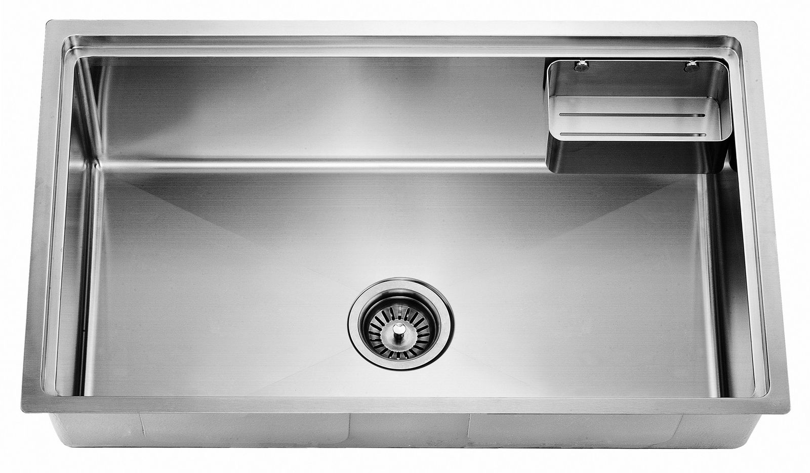 Dawn SRU281610 29 inch Single Bowl Undermount 18 Gauge Stainless Steel Kitchen Sink-Kitchen Sinks Fast Shipping at DirectSinks.