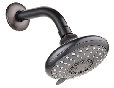 Shower Arm with 5-Jet Showerhead-Shower Faucets Fast Shipping at DirectSinks.