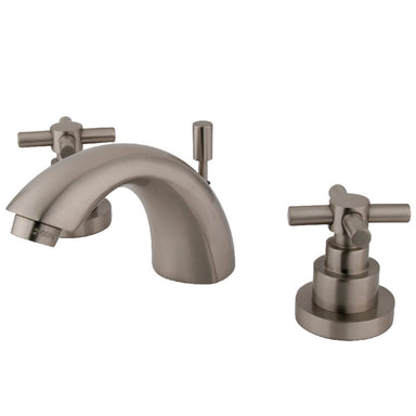 Kingston Brass Three-Hole Mini-Widespread Bathroom Faucet-DirectSinks