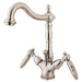 Kingston Brass Victorian Deck Mount 4-Inch Centerset 3-Hole Bathroom Faucet-DirectSinks