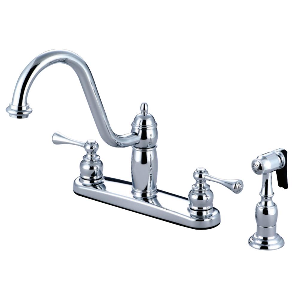 Kingston Brass Heritage Centerset Kitchen Faucet