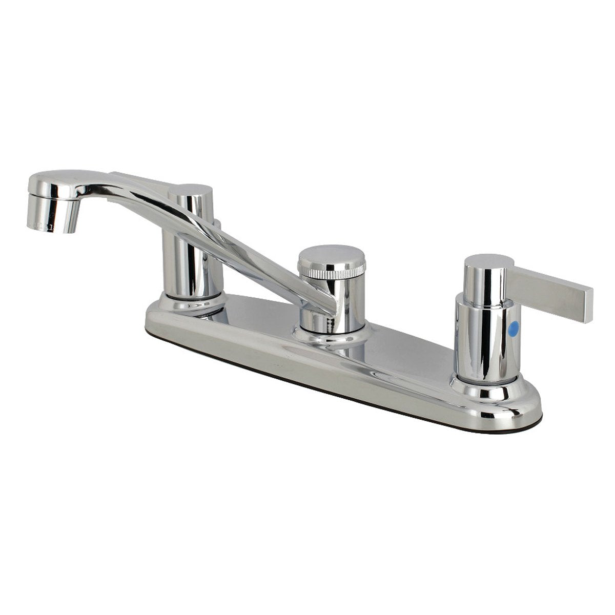 Kingston Brass FB111NDL 8-Inch Centerset Kitchen Faucet in Polished Chrome