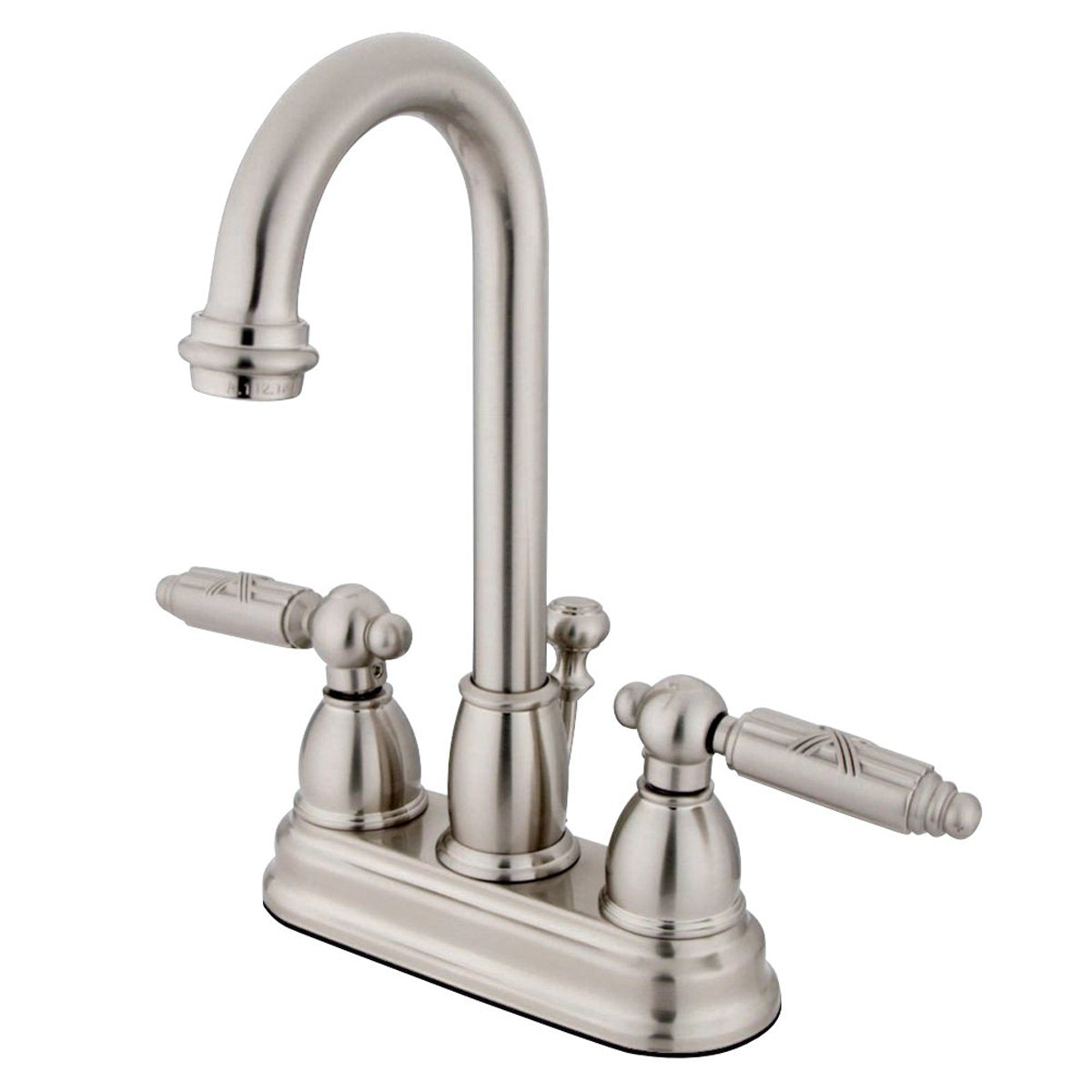 Kingston Brass Vintage Deck Mount 2-Handle 4-Inch Centerset Bathroom Faucet-DirectSinks