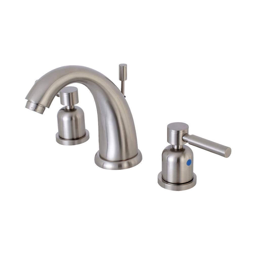 Kingston Brass KB8988DL 8-Inch Widespread Bathroom Faucet in Brushed Nickel
