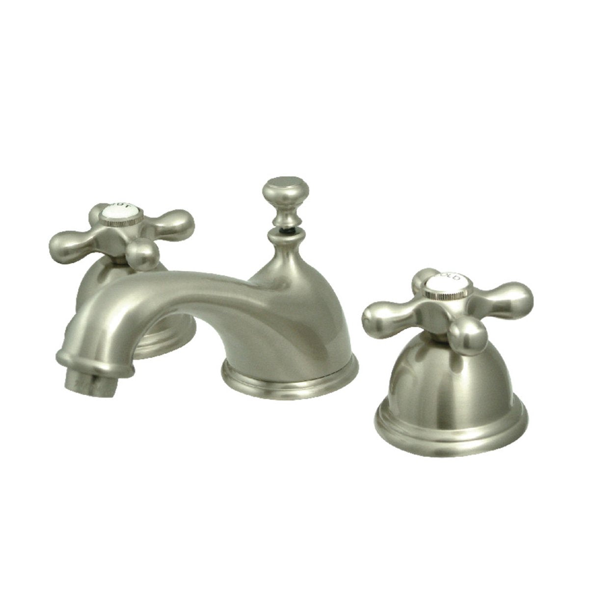 Kingston Brass Vintage 8 to 16-Inch Widespread 3-Hole Bathroom Faucet-DirectSinks