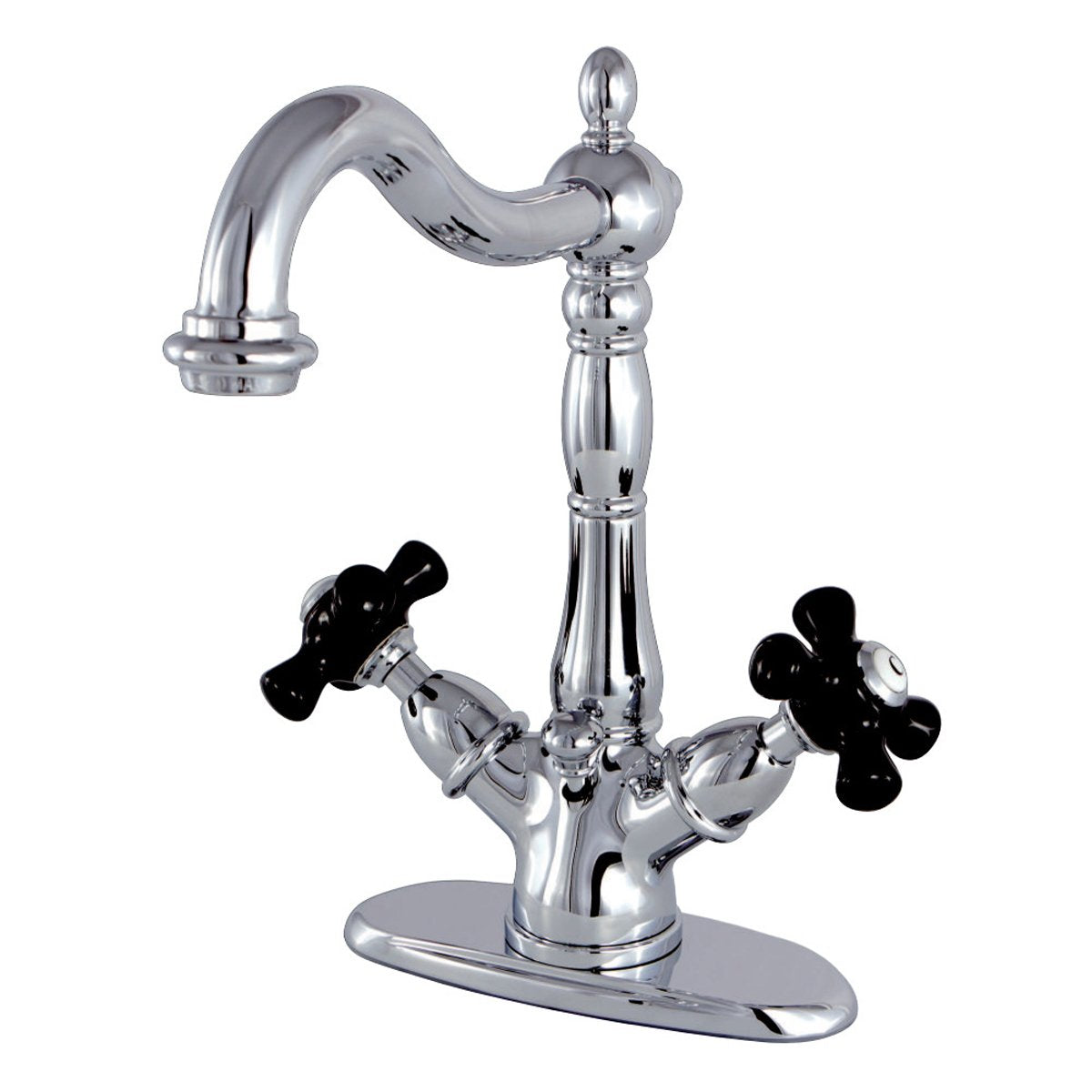 Kingston Brass Duchess 4-Inch Centerset Deck Mount Bathroom Faucet