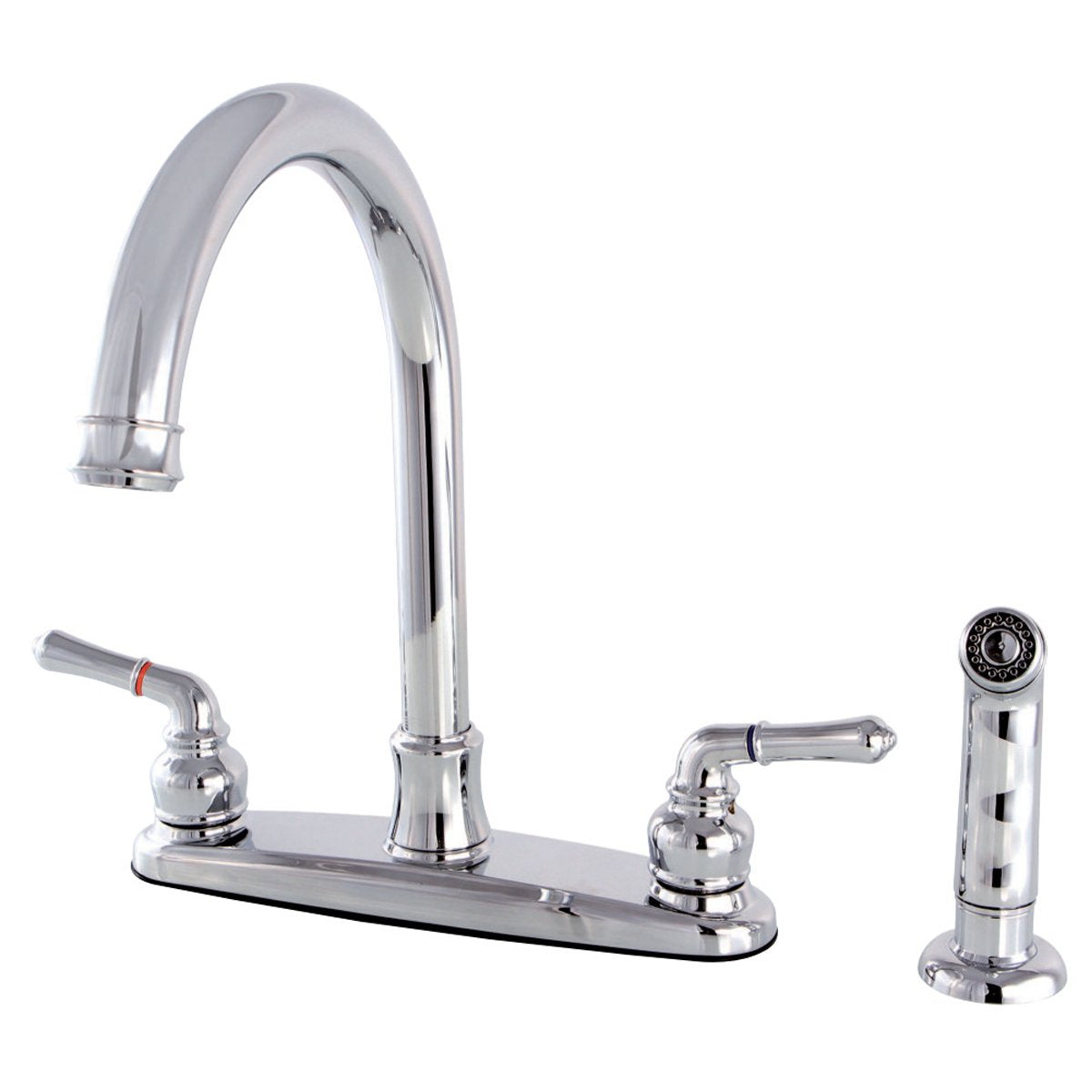 Kingston Brass Naples Centerset Kitchen Faucet