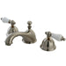 Kingston Brass Vintage 8 to 16-Inch Widespread Deck Mount Bathroom Faucet-DirectSinks