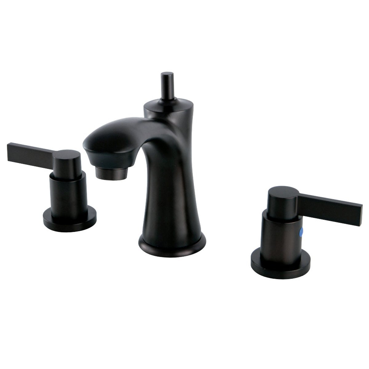 Kingston Brass NuvoFusion 8-Inch Widespread Bathroom Faucet