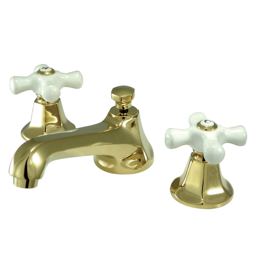 Kingston Brass Metropolitan 3-Hole 8-Inch Widespread Bathroom Faucet