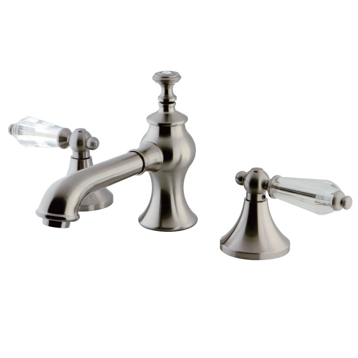 Kingston Brass Wilshire 8-Inch Widespread Bathroom Faucet-DirectSinks