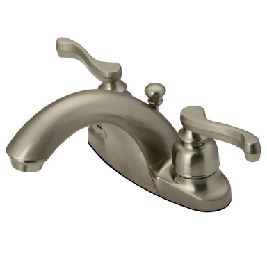 Kingston Brass Twin-Handle 4-Inch Centerset Bathroom Faucet-DirectSinks