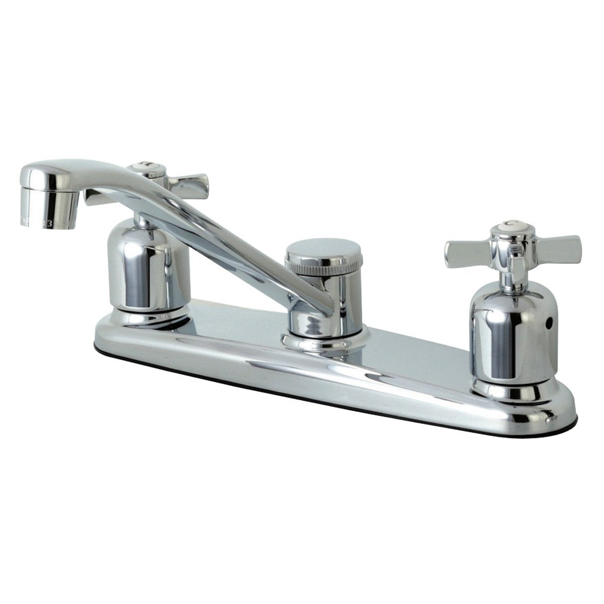Kingston Brass FB111ZX Centerset Kitchen Faucet in Polished Chrome
