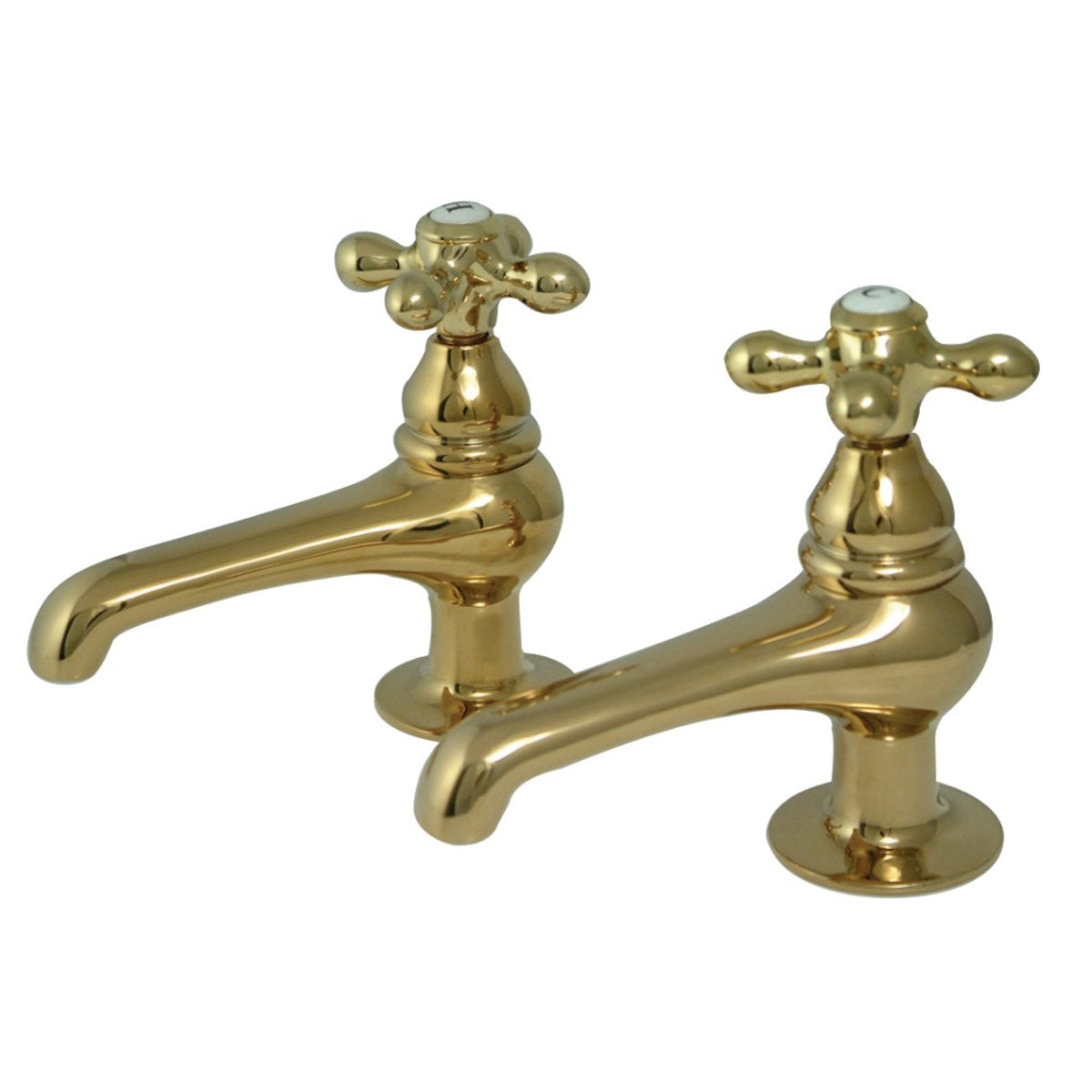 Kingston Brass Restoration Deck Mount Basin Tap Faucet