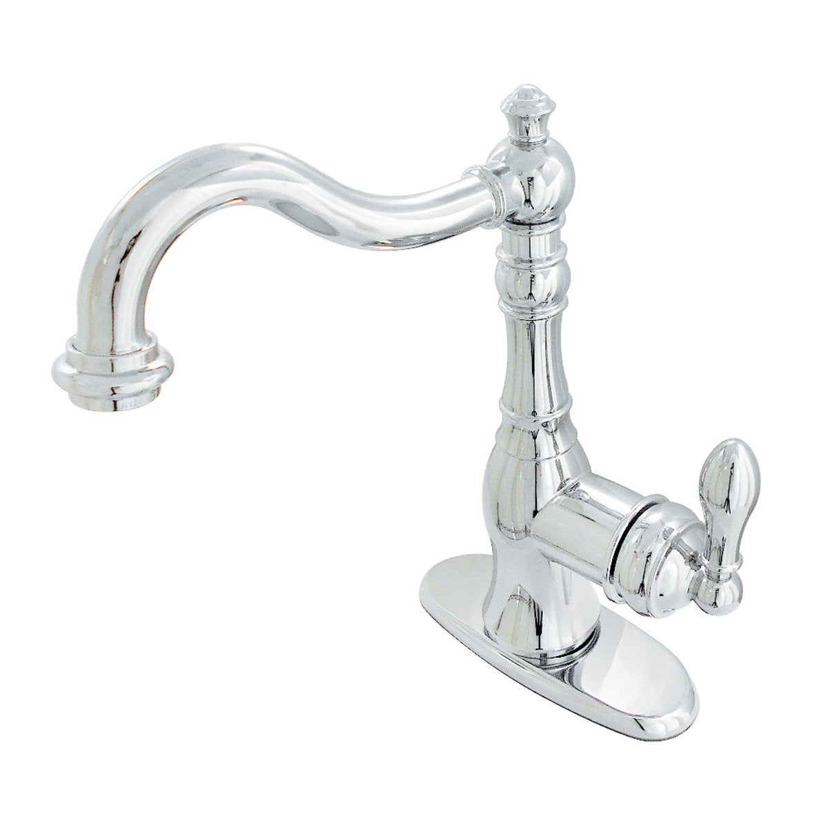 Kingston Brass Fauceture American Classic Single Handle Deck Mount Bar Faucet