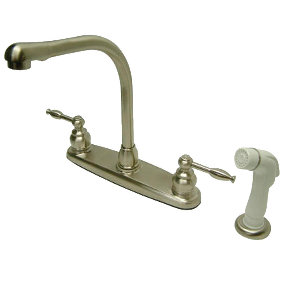 Kingston Brass 8-Inch Centerset Kitchen Faucet