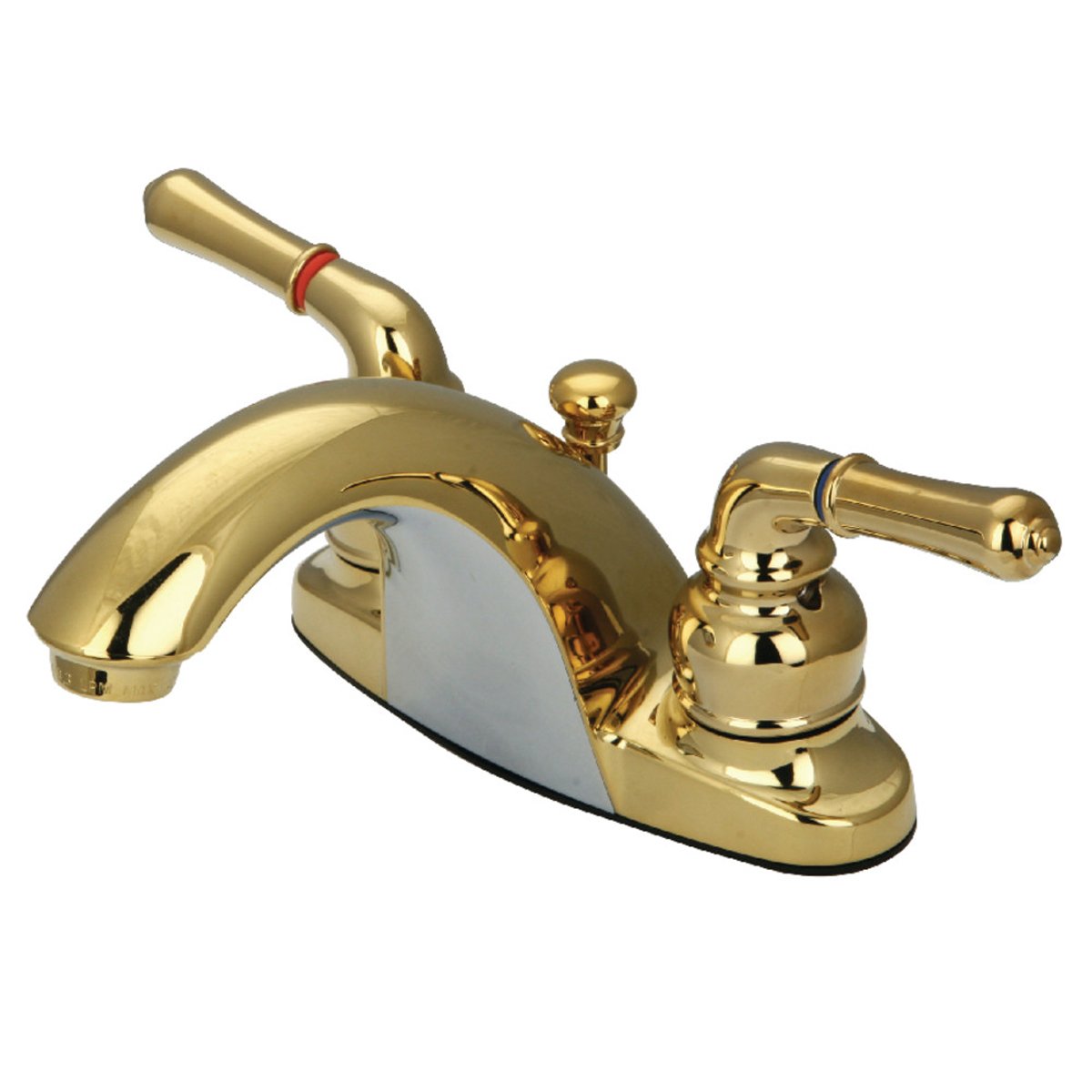 Kingston Brass Deck Mount 4-Inch Centerset Bathroom Faucet