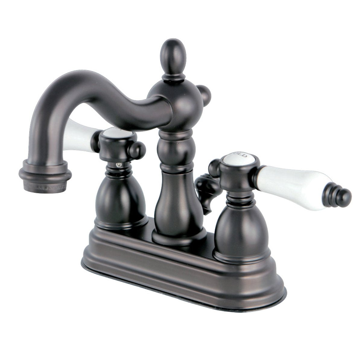 Kingston Brass Bel-Air Deck Mount 4" Centerset Bathroom Faucet