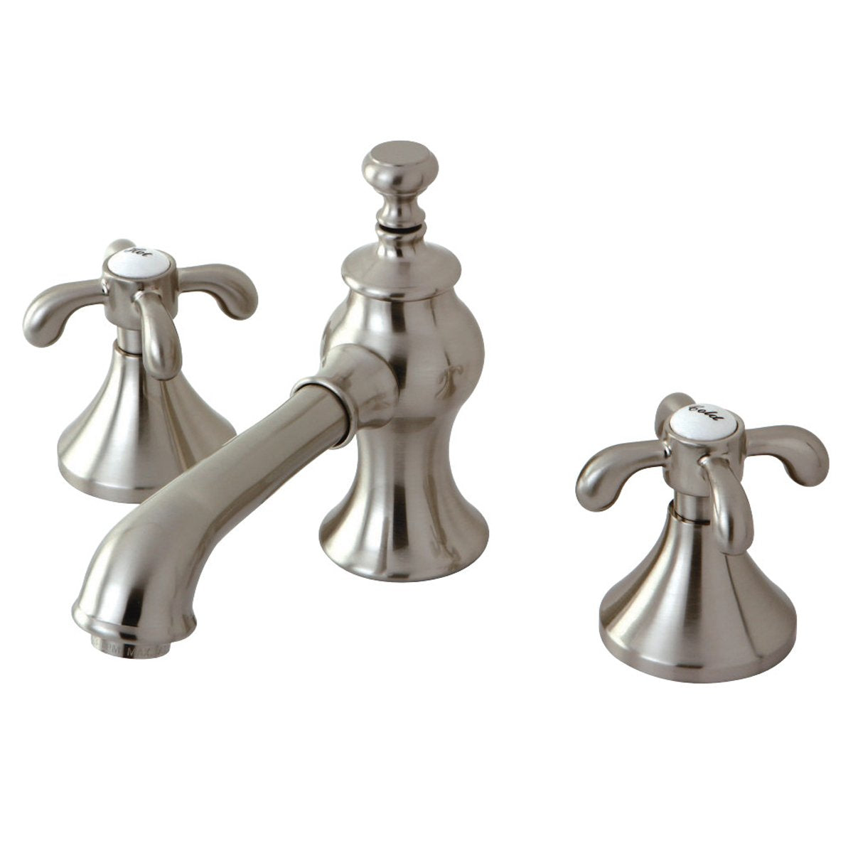 Kingston Brass French Country 8-Inch Widespread 3-Hole Bathroom Faucet