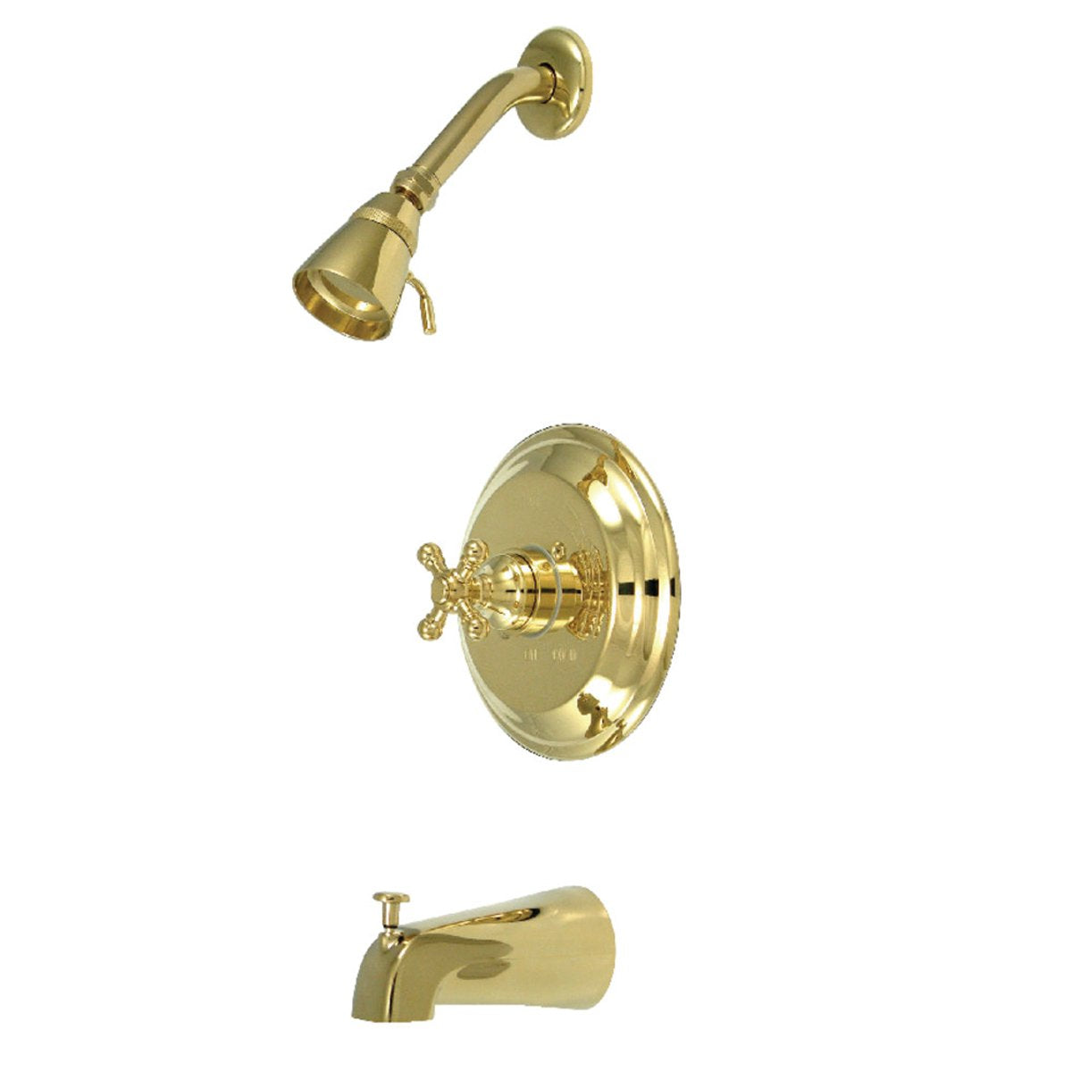 Kingston Brass Wall Mount Tub and Shower Faucet