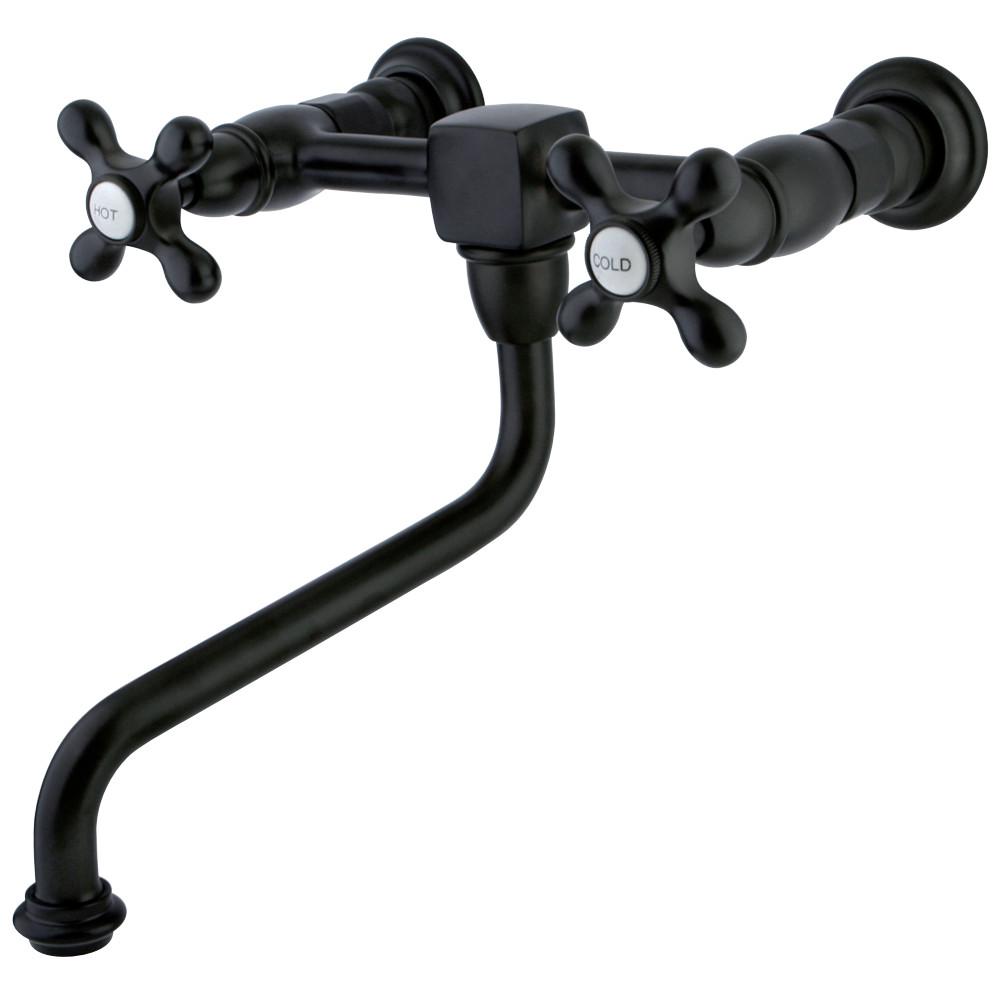 Kingston Brass Heritage Wall Mount Kitchen Faucet